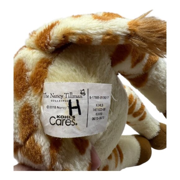 Kohls Cares Giraffe Nancy Tillman I’d Know You Plush Stuffed Animal 13 in - Picture 5 of 7